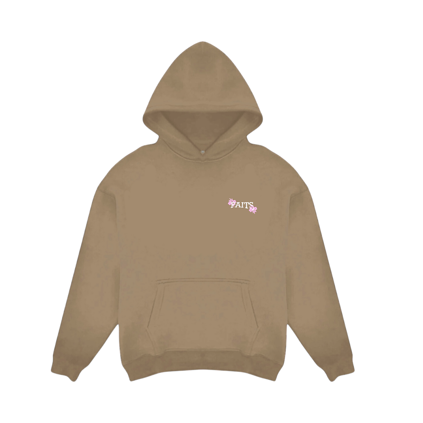 Logo Hoodie Beige