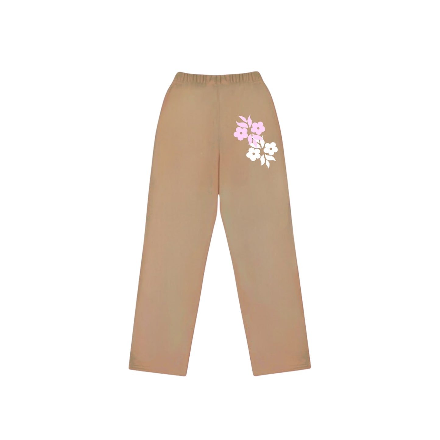 Logo Trousers Beige
