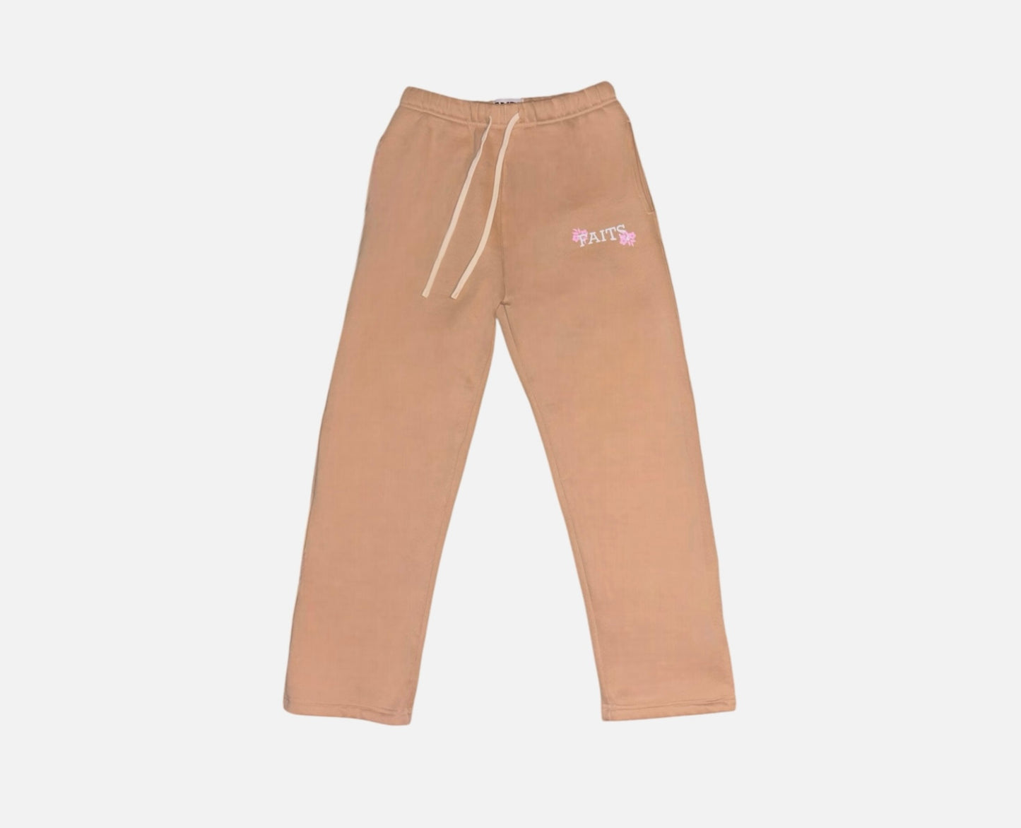 Logo Trousers Beige