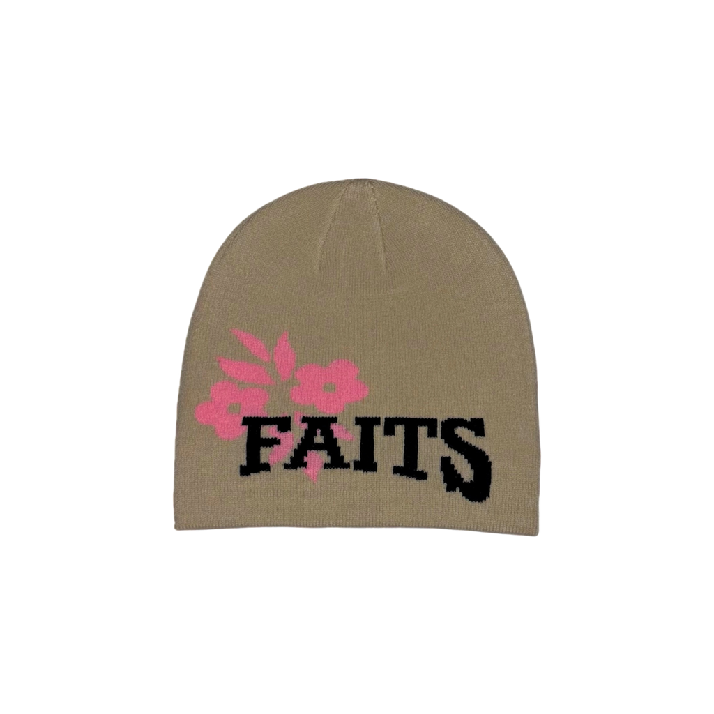 Faits Beanie Beige
