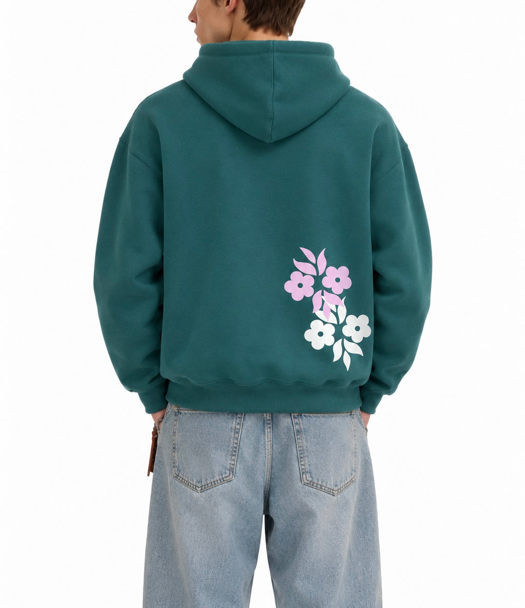 Logo Hoodie Blue
