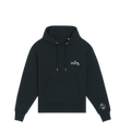 Flower Hoodie Black