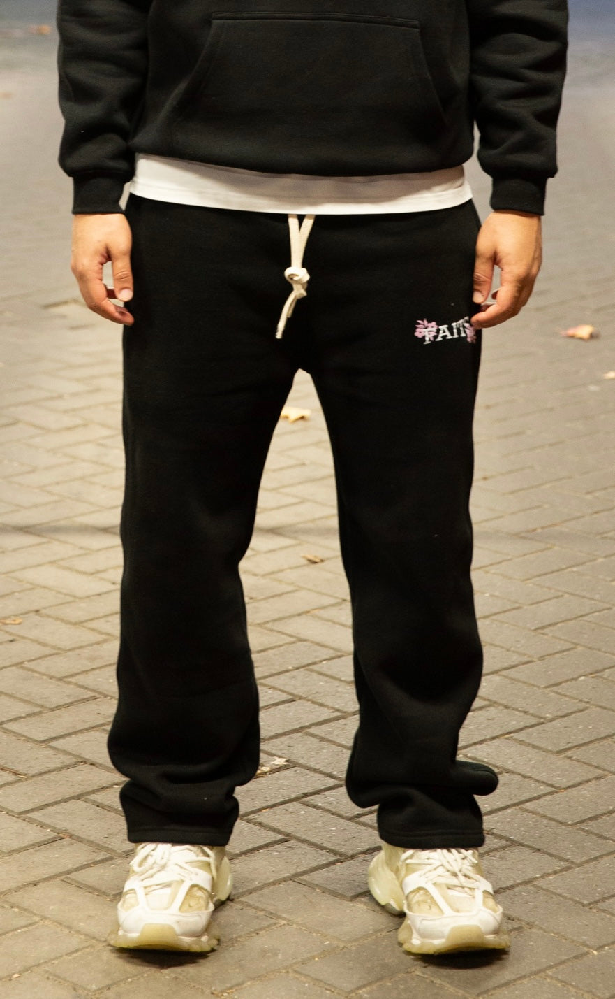 Logo Trousers Black