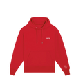 Flower Hoodie Red