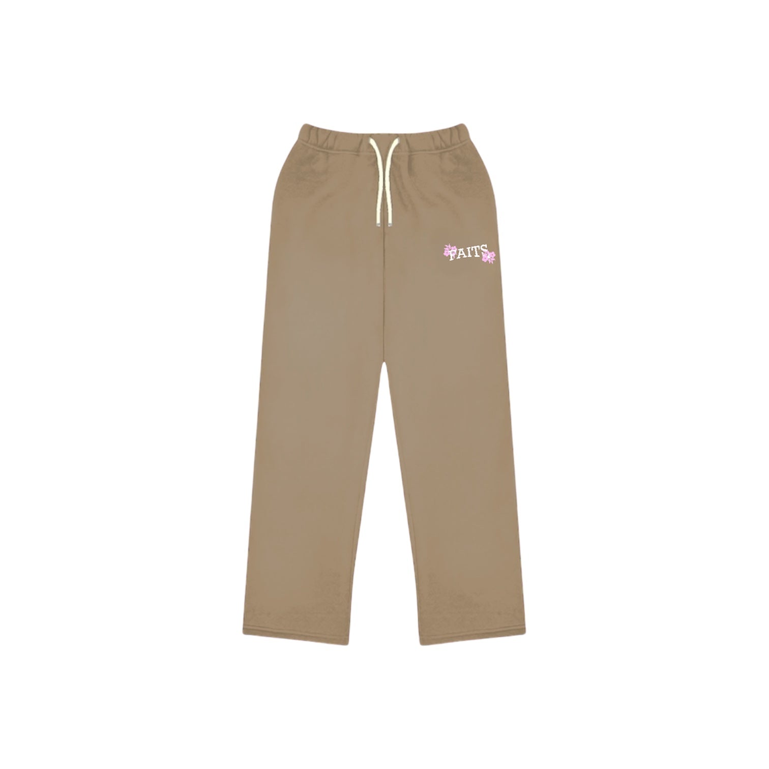 Logo Trousers Beige