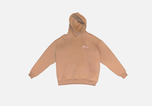 Logo Hoodie Beige