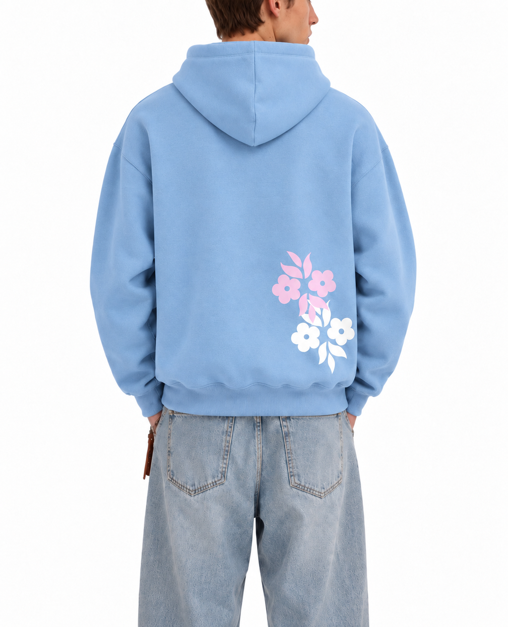Logo Hoodie Sky Blue