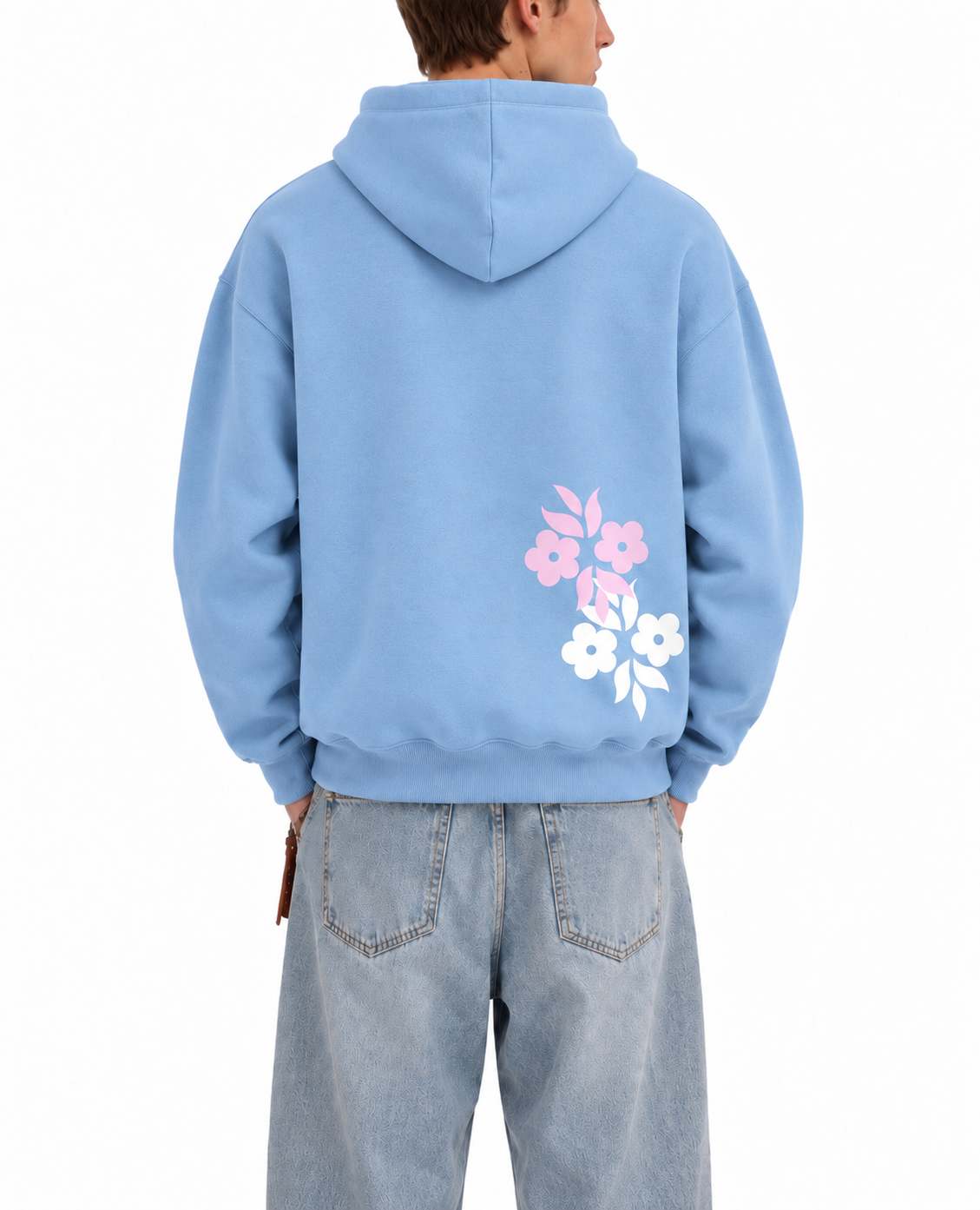 Logo Hoodie Sky Blue