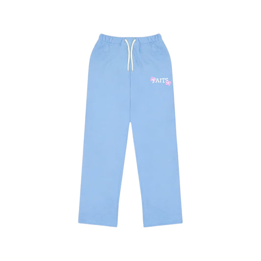 Logo Trousers Sky Blue