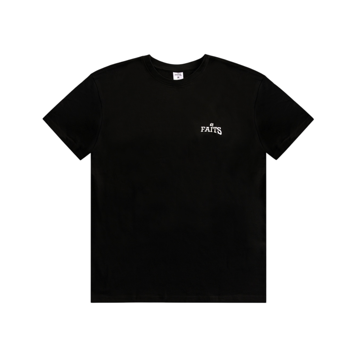 Faits Flower Black T-Shirt