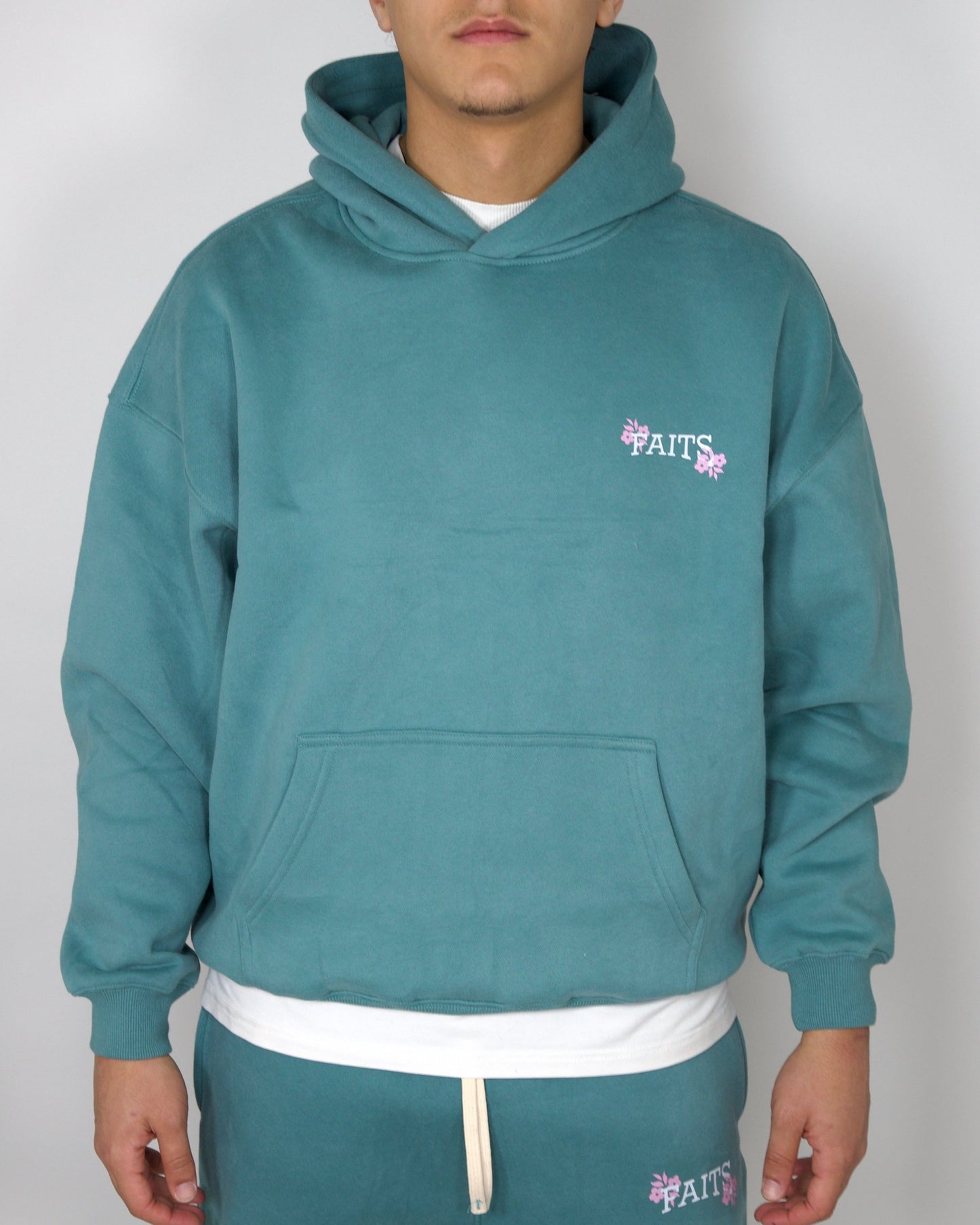 Logo Hoodie Blue