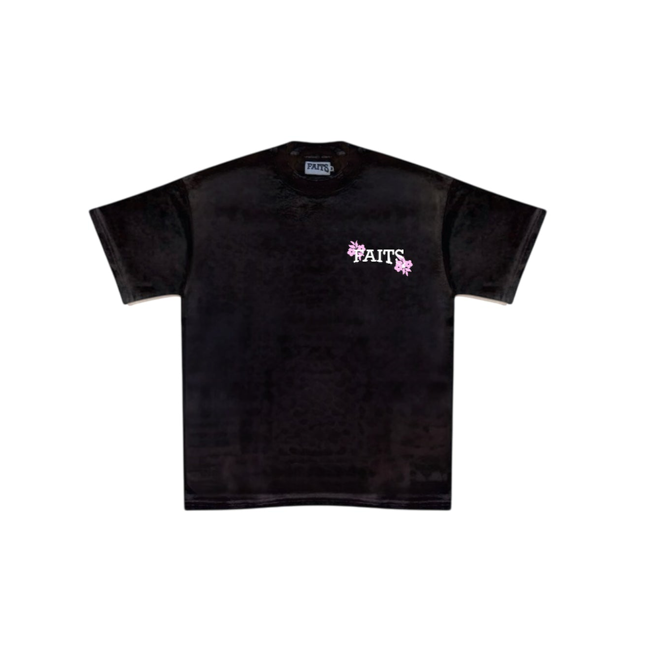 T-shirt met dubbele bloem