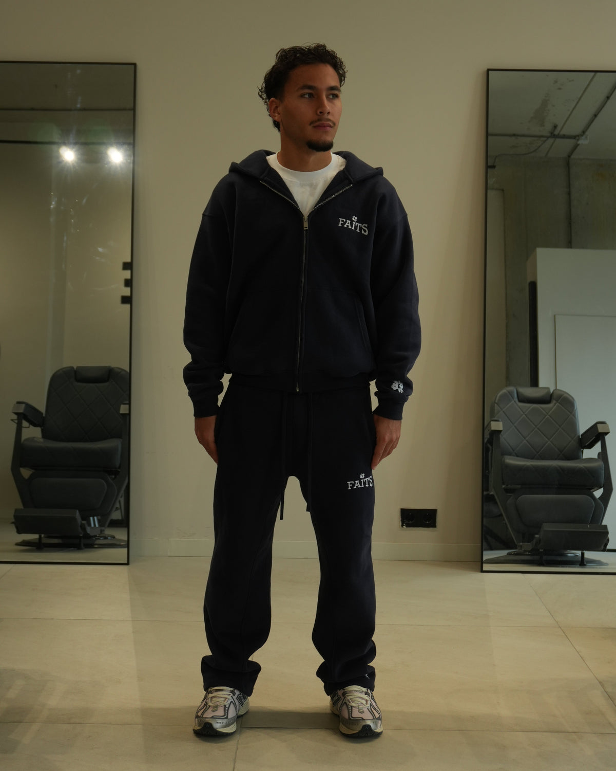 Circle Tracksuit Navy