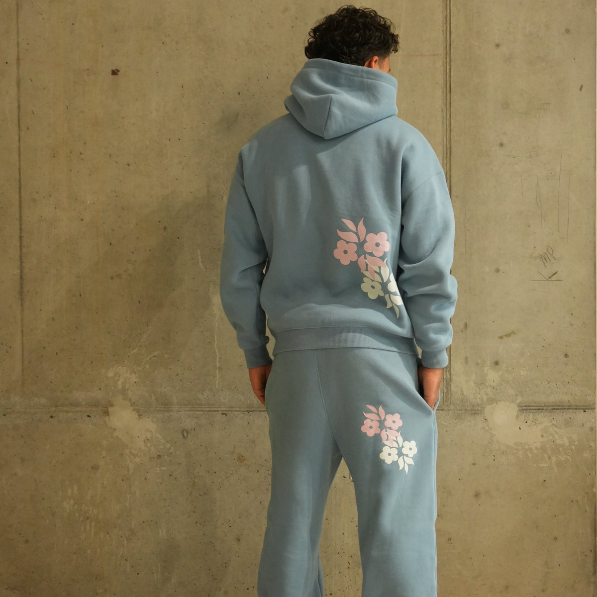 Logo Hoodie Sky Blue