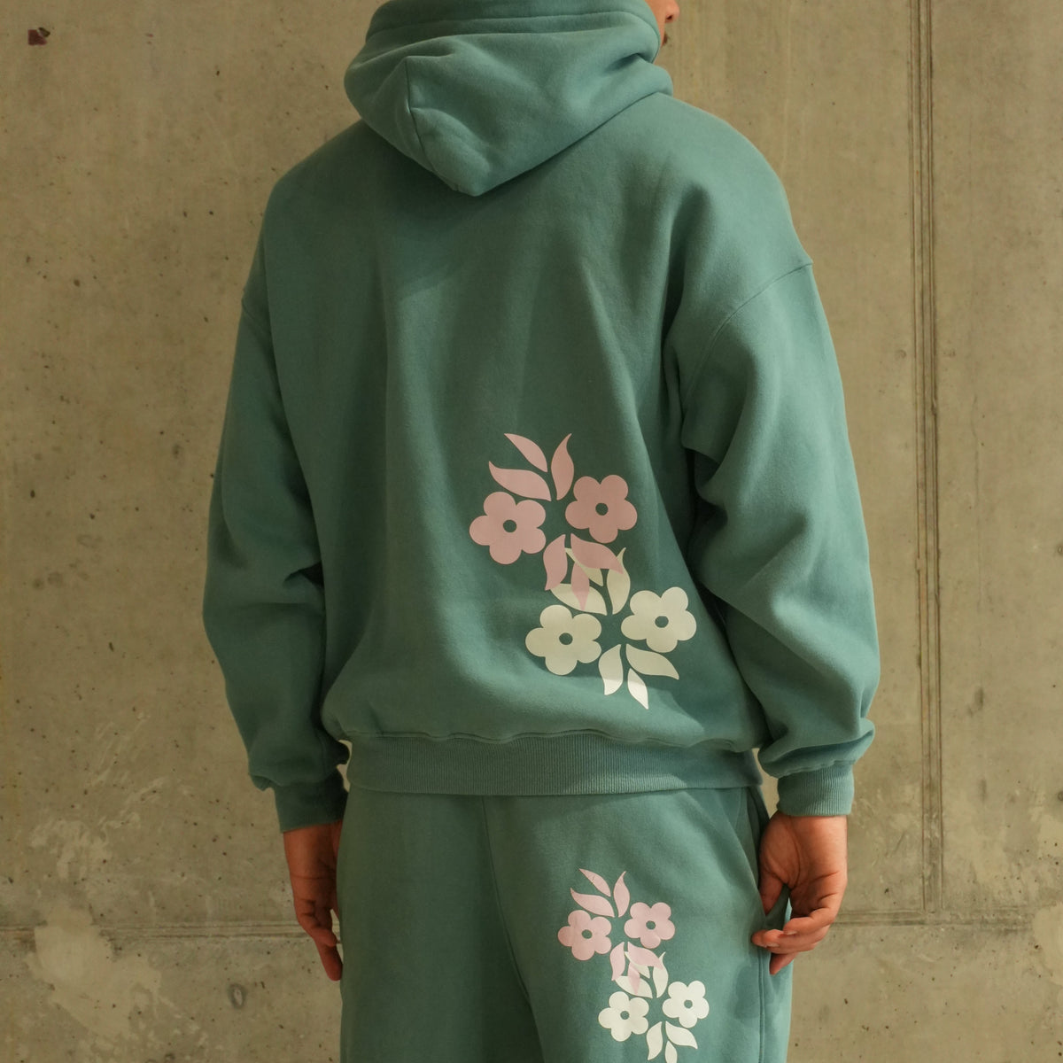 Logo Hoodie Blue