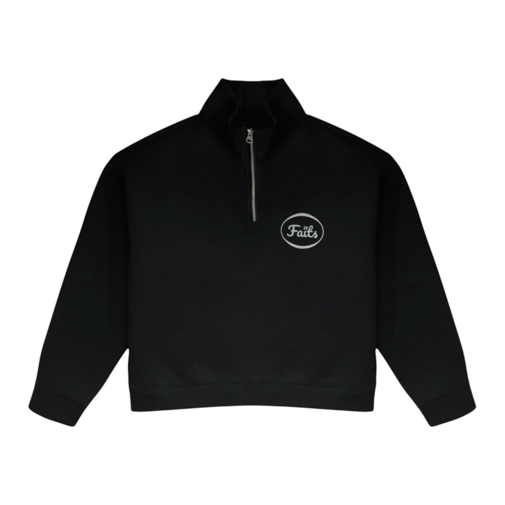 Faits logo quarter zip