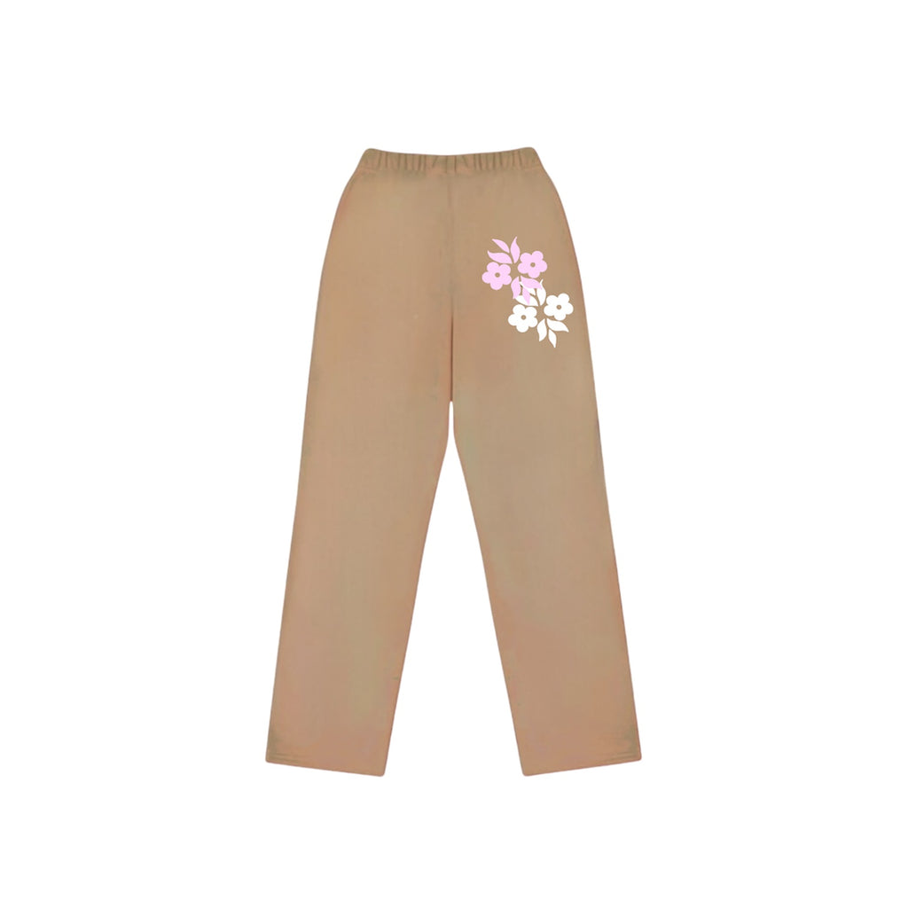 Logo Trousers Beige