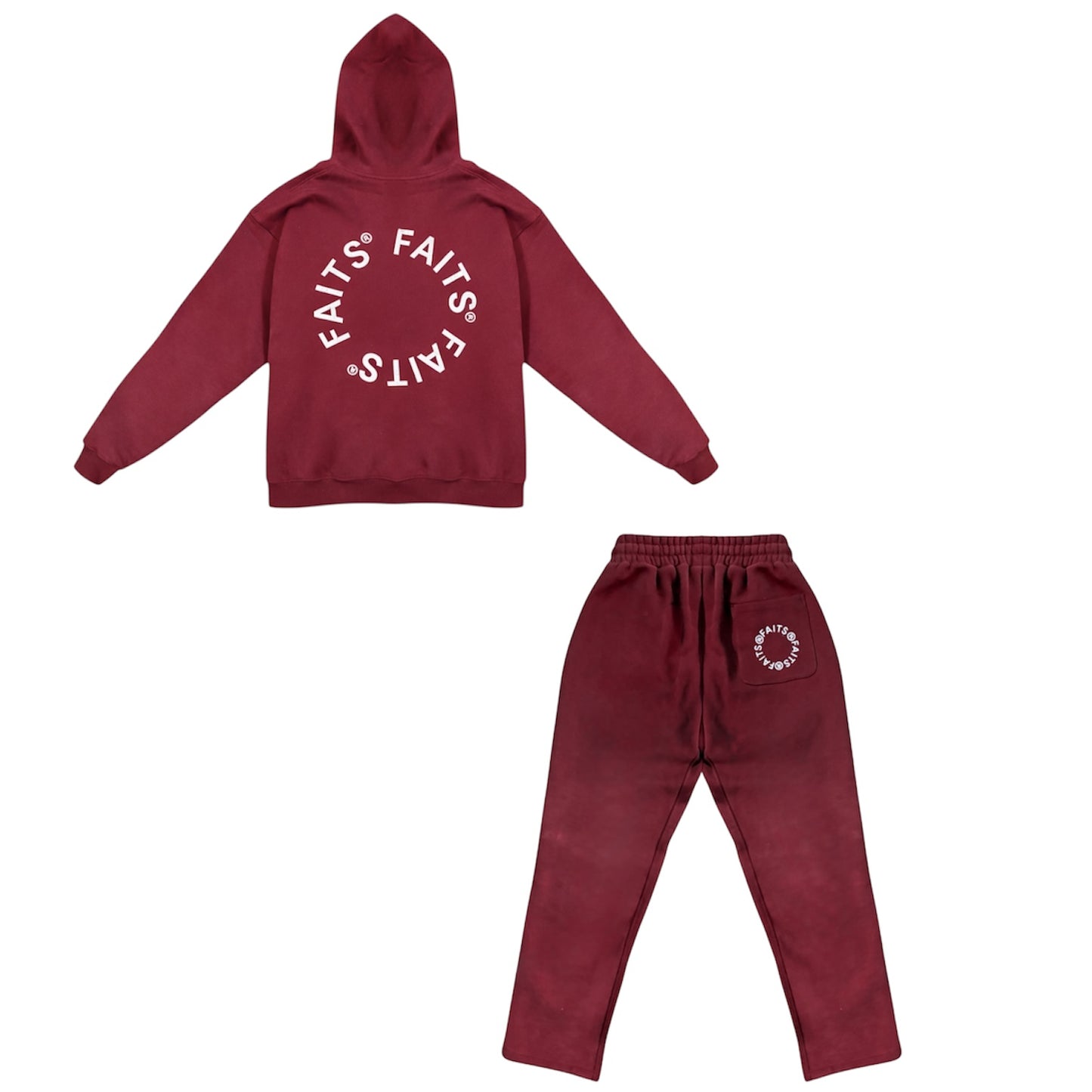 Circle Tracksuit Bordeaux